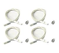 Kit 4 candelette accensione elettronica cucina piano cottura Nardi 30 mm + molla