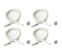 Kit 4 candelette accensione elettronica cucina piano cottura Nardi 30 mm + molla
