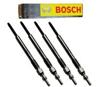 Kit 4 Candelette Bosch 0250203002 per Fiat, Opel, Alfa Romeo
