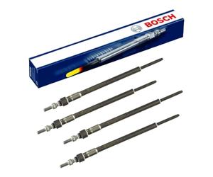 Kit 4 Candelette Bosch per Fiat 500 Grande Punto e Lancia Ypsilon 1.3 D Multijet