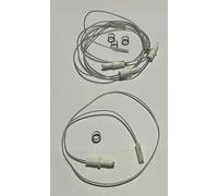 KIT 4 CANDELETTE COMPATIBILI Per Piano Cottura (Diverse Marche) COD.E0055 MISURE: (lunghezza totale, 3cm da cima a base) COMPLETE DI MOLLETTE
