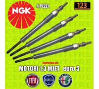 KIT 4 CANDELETTE FIAT 1.3 MJET - EURO 5