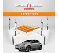 KIT 4 CANDELETTE FIAT BRAVO II 2.0 D MTJ 121KW 165CV 2009 -> GE114