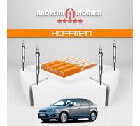 KIT 4 CANDELETTE FORD FOCUS II 2.0 TDCI 81KW 110CV 2009 -> GN054