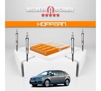 KIT 4 CANDELETTE FORD FOCUS II SEDAN 1.8 TDCI 85KW 115CV 2009 -> GN993