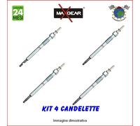 2x Maxgear 66-0051 Candelette per BMW E30 Opel Omega B Land Rover Range Rover II