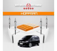 KIT 4 CANDELETTE MERCEDES VITO W639 109 CDI 65KW 88CV 2011 -> GN003