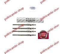 KIT 4 CANDELETTE ORIGINALI FIAT 55210051 PUNTO EVO PANDA 1.3 MULTIJET EURO 6