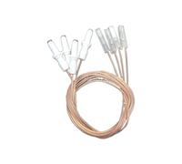 Kit 4 Candelette per Piani Cottura Lunghezza Candela 3,4 cm Cod 26EE0089