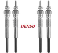 Kit 4 Candelette Preriscaldamento DENSO MITSUBISHI Pajero L200 2.0 2.5 TD