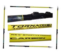 KIT 4 CANNE DA PESCA 3 METRI TROTA LAGHETTO GALEGGIANTE PENNA RECUPERO