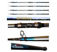 kit 4 canne nemrod surfcasting telescopiche carbonio pesca mare spiaggia fondo