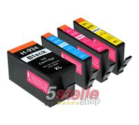 KIT 4 CARTUCCE 934XL 935XL PER HP OFFICEJET 6820 Pro 6830 6230 ePrinter