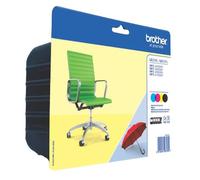 Brother LC-229XLVALBP cartuccia d'inchiostro 4 pz Originale Nero, Ciano, Magenta, Giallo