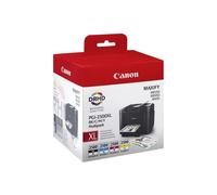 KIT 4 CARTUCCE ORIGINALI CANON 9182B004 PGI-2500XL C M Y BK Maxify MB5050
