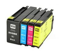 KIT 4 CARTUCCE PER HP 950XL 951XL CON STAMPANTE OfficeJet Pro8100 Pro8620 eAiO