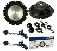 Kit 4 Casse Altoparlanti Alpine Anteriori Woofer+Tw per Renault Kadjar dal 2015>