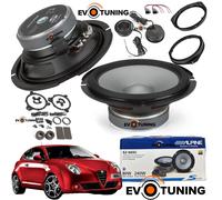 Kit 4 Casse Altoparlanti Alpine S-Series S2 S65C Anteriori per Alfa Romeo Mito