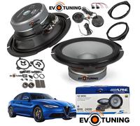 Kit 4 Casse Altoparlanti Alpine S2-S65C Anteriori o Posteriori per Alfa Giulia