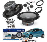 Kit 4 Casse Altoparlanti Alpine S2-S65C Anteriori per Ford KA dal 2008-2016