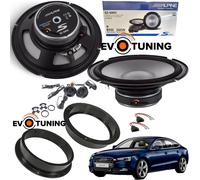 Kit 4 Casse Altoparlanti Alpine S2 S80C 20 cm Anteriori per Audi A5 8T 2007-2017