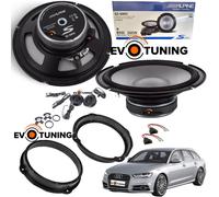 Kit 4 Casse Altoparlanti Alpine S2 S80C 20 cm Anteriori per Audi A6 4G dal 2011