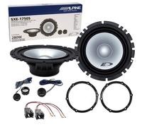 Kit 4 Casse Altoparlanti Alpine SXE-1750S Anteriori per Citroen DS4 dal 2011