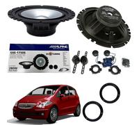 Kit 4 Casse Altoparlanti Alpine SXE 1750S Anteriori per Mercedes Classe A W169