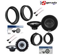 Kit 4 Casse Altoparlanti Alpine SXE per Audi A4 B8 Anteriori e Posteriori