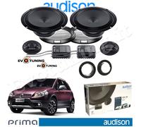 Kit 4 Casse Altoparlanti Anteriori 2 Vie AUDISON APK 165 4Ohm per Fiat SEDICI