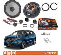 Kit 4 Casse Altoparlanti Anteriori 2 Vie Hertz K 165 per Ford Edge dal 2014>