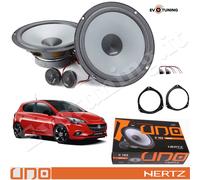 Kit 4 Casse Altoparlanti Anteriori 2 Vie HERTZ K 165 per OPEL Corsa E dal 2014>