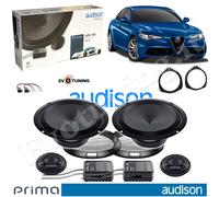 Kit 4 Casse Altoparlanti Anteriori Audison APK 165 4Ohm per Alfa Giulia