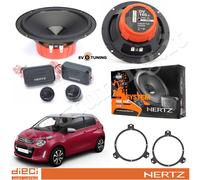 Kit 4 Casse Altoparlanti Anteriori Hertz DSK 165.3 per Citroen C1 dal 2014>