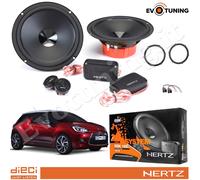 Kit 4 Casse Altoparlanti Anteriori HERTZ DSK 165.3 per CITROEN DS3 dal 2009>17