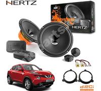 Kit 4 Casse Altoparlanti Anteriori Hertz DSK 165.3 per Nissan Juke dal 2010