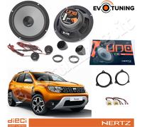 Kit 4 Casse Altoparlanti Anteriori Hertz K 165 per Dacia Duster II dal 2017>