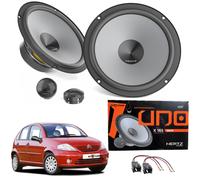 Kit 4 Casse Altoparlanti Anteriori HERTZ K165 2 Vie per CITROEN C3 dal 2001-08