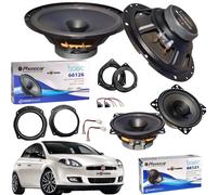 Kit 4 Casse Altoparlanti bi Cono Ant e Post per Fiat Bravo dal 2006