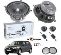 Kit 4 Casse Altoparlanti Focal Ase 130 Anteriori 2Vie per Dacia Sandero I