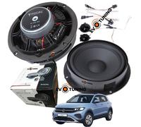 Kit 4 Casse Altoparlanti FOCAL IS VW 155 Woofer Tweeter Anteriori per VW T-Cross