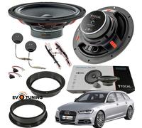 Kit 4 Casse Altoparlanti Focal ISU 200 Anteriori per Audi A6 4G C7 dal 2011-2018