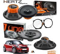 Kit 4 Casse Altoparlanti Hertz Anteriori e Posteriori per MINI Cooper R50 R53