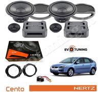 Kit 4 Casse Altoparlanti Hertz CK 165 Cento Anteriori per Ford Focus II dal 2004
