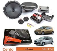 Kit 4 Casse Altoparlanti Hertz CK 165F Linea Cento Anteriore per Fiat Punto 188