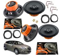 Kit 4 Casse Altoparlanti HERTZ DCX 165.3 Ant+Post Adattatori Lancia Delta III