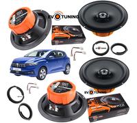 Kit 4 Casse Altoparlanti HERTZ DCX 165.3 Ant+Post per Dacia Sandero III da 2021