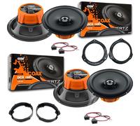 Kit 4 Casse Altoparlanti Hertz DCX 165.3 Ant+Post per Mercedes Classe E (W212)