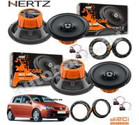 Hertz DCX 165.3 - Coppia di coassiali per auto da 165mm 120W