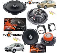 Kit 4 Casse Altoparlanti Hertz Dcx 170.3+Dcx 130.3 Ant e Post per Fiat Punto 188